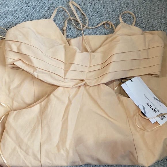 NEW Zara linen cut out dress - Picture 6 of 7